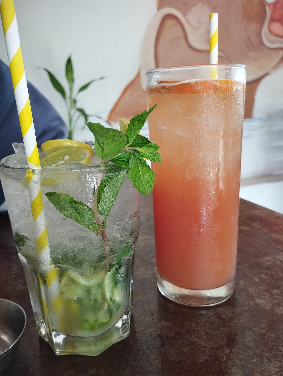 Virgin mojito mocktail